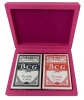 Emma Playing Card Box - Magenta